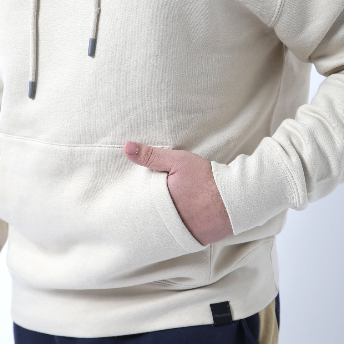 Alo - Beige Basic Hoodie