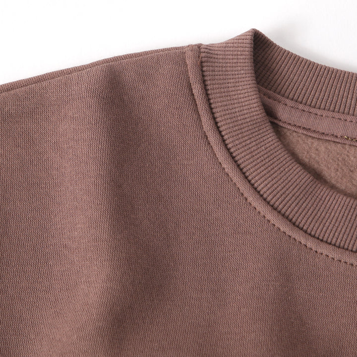 Alo - Brown Women Cropped Sweatshirt